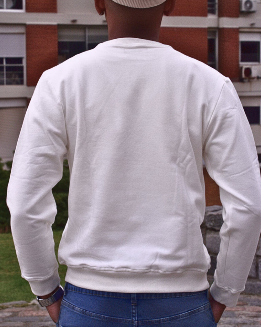 Buzo Bordado Blanco