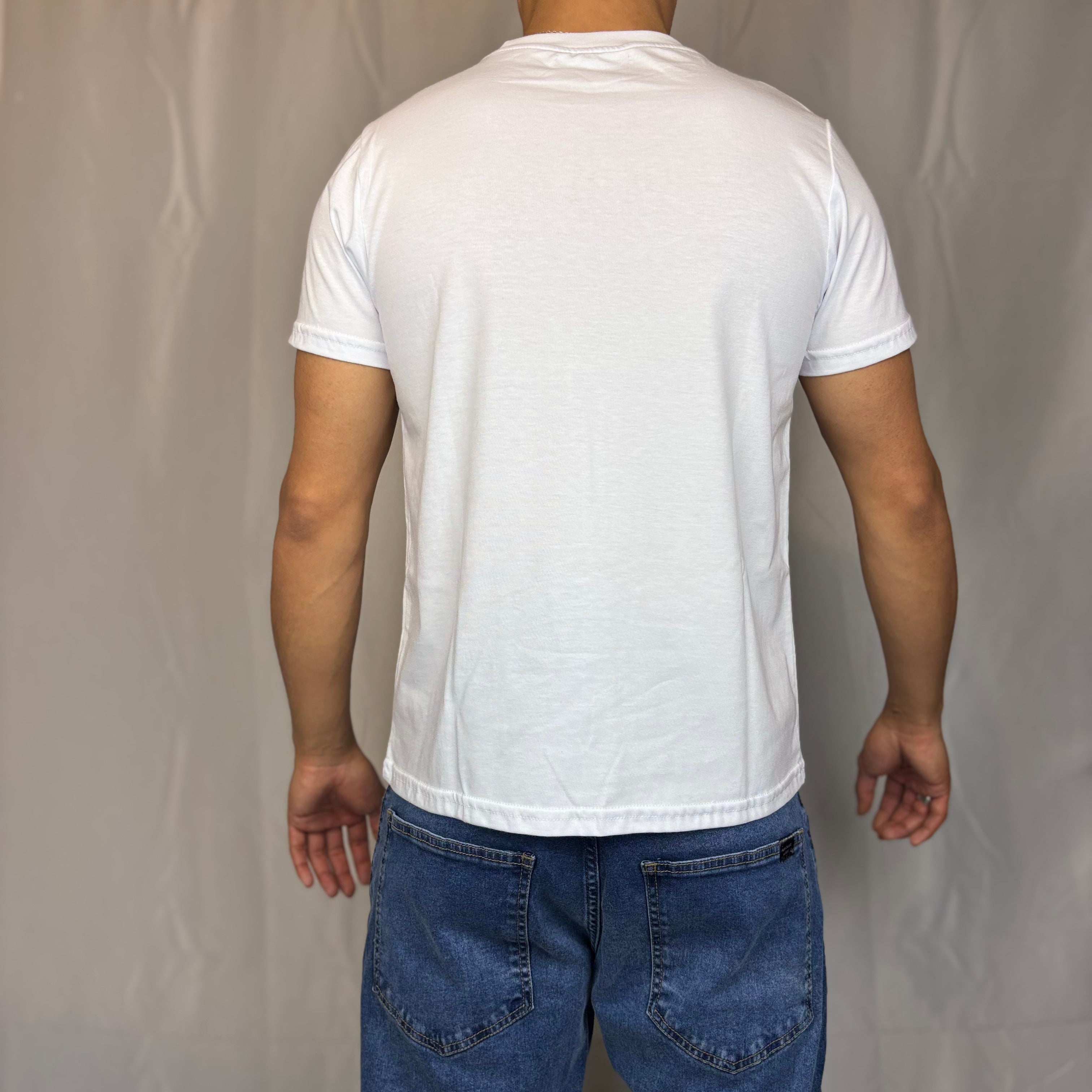 Remera Bordada Blanca