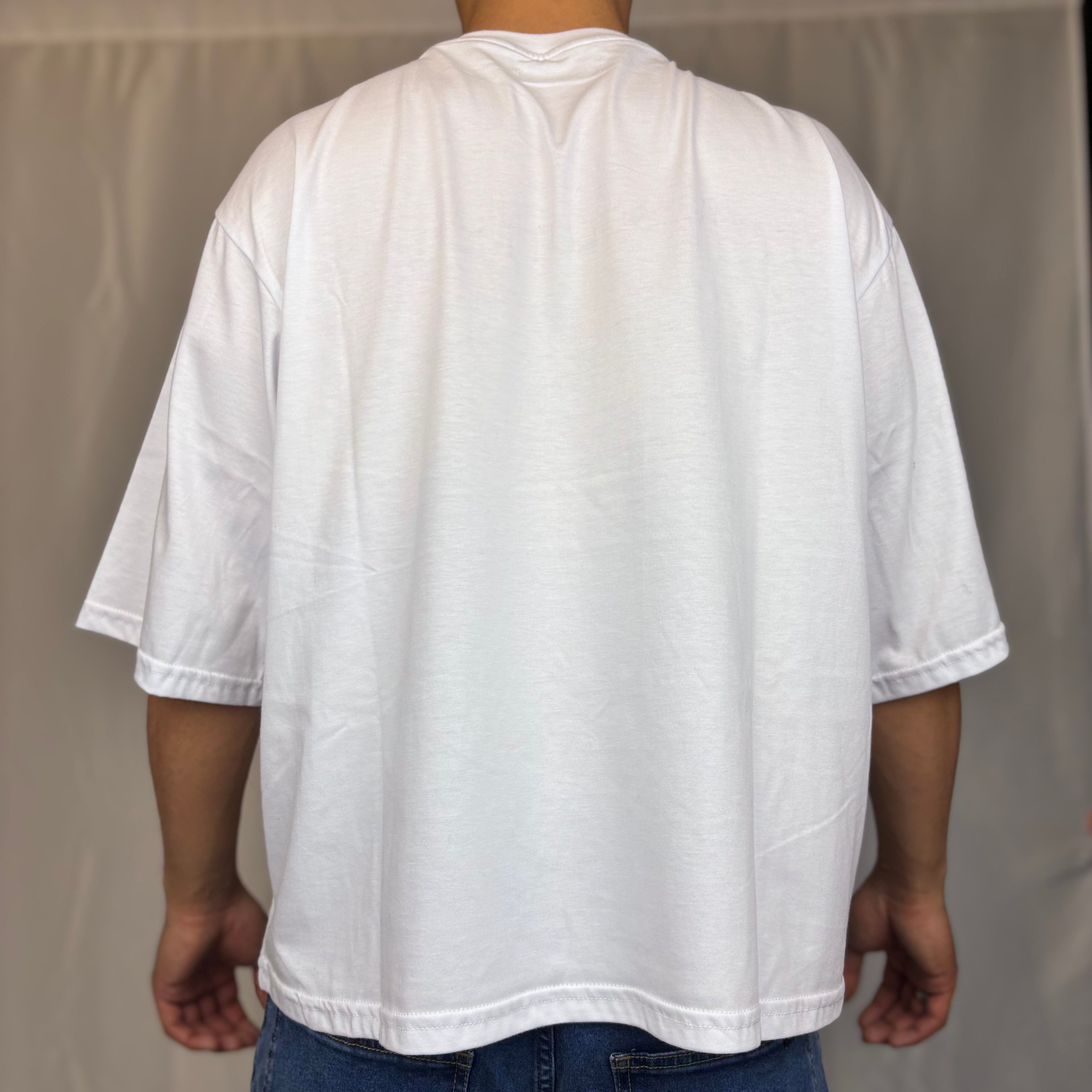 Remera Oversize Blanco
